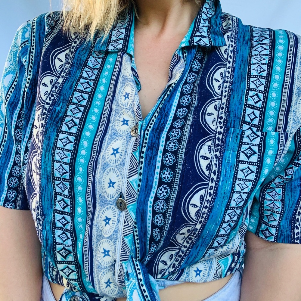 SK & Company Vintage Button Down Shirt